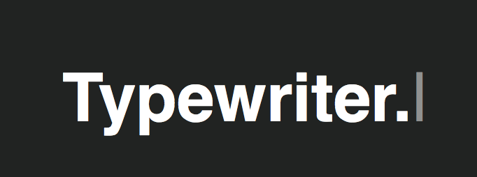 TypeWriter